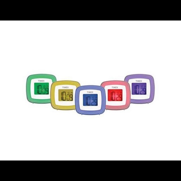 Timex Other New Timex Color Changing Alarm Clock Poshmark